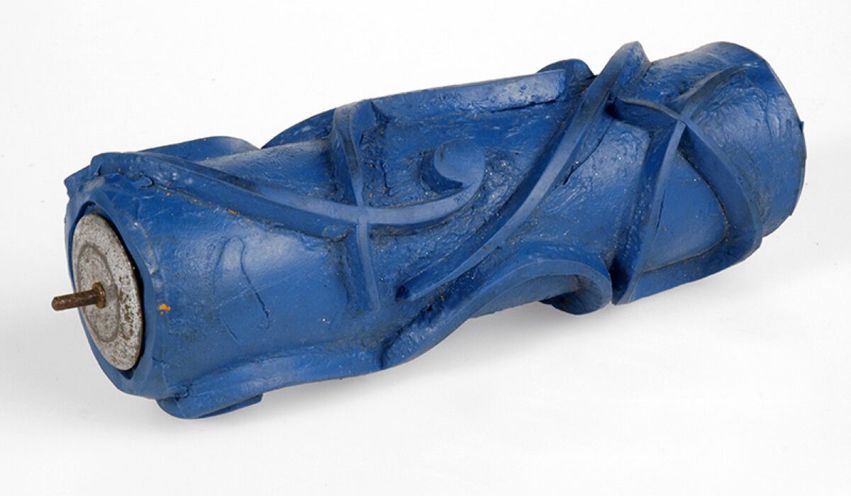 Malerwalze, Inv.-Nr. M 2015/163 Malerwalze, Inv.-Nr. M 2015/163