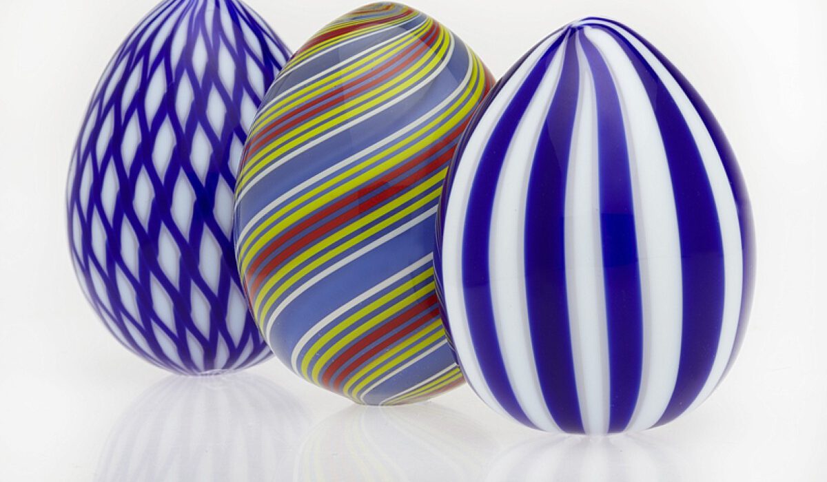 Eier glühend gekocht