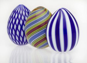 Eier glühend gekocht