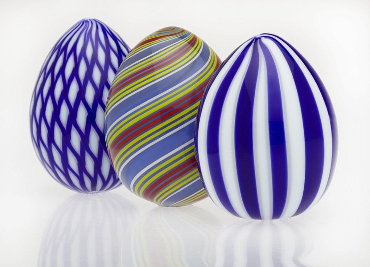 Eier glühend gekocht