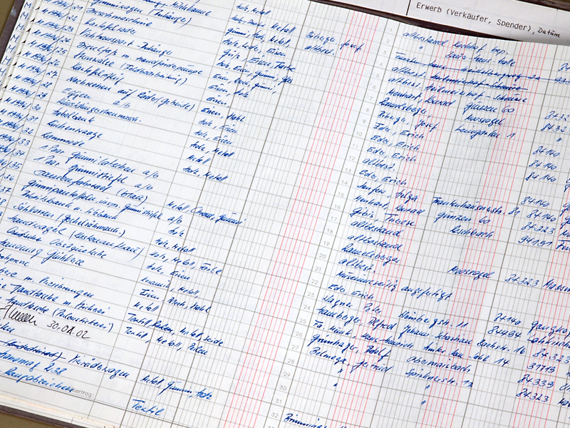 Führen eines Eingangsbuchs in traditioneller Form Führen eines Eingangsbuchs in traditioneller Form