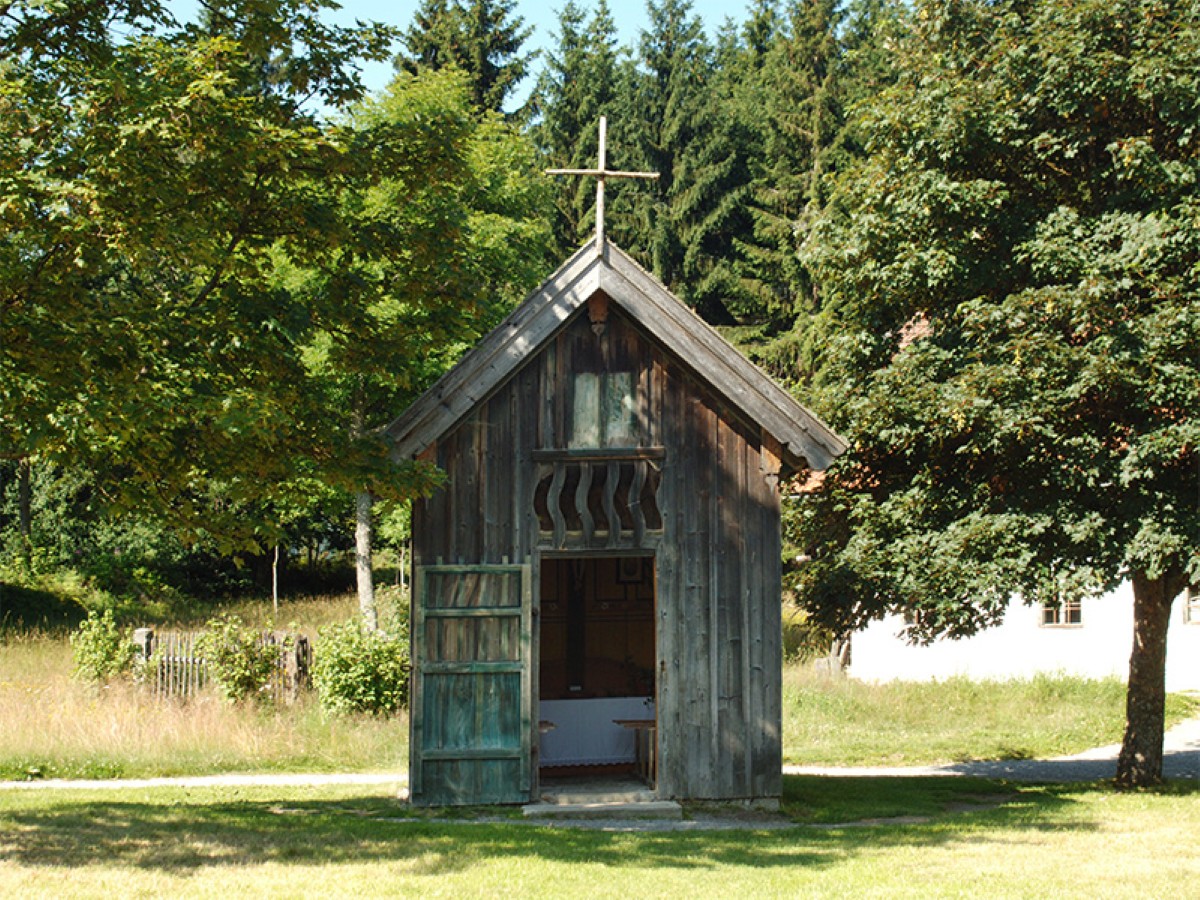 Die Holzkapelle aus Schwolgau