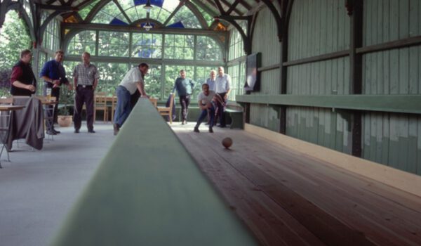 Kegeln auf dem Dorf