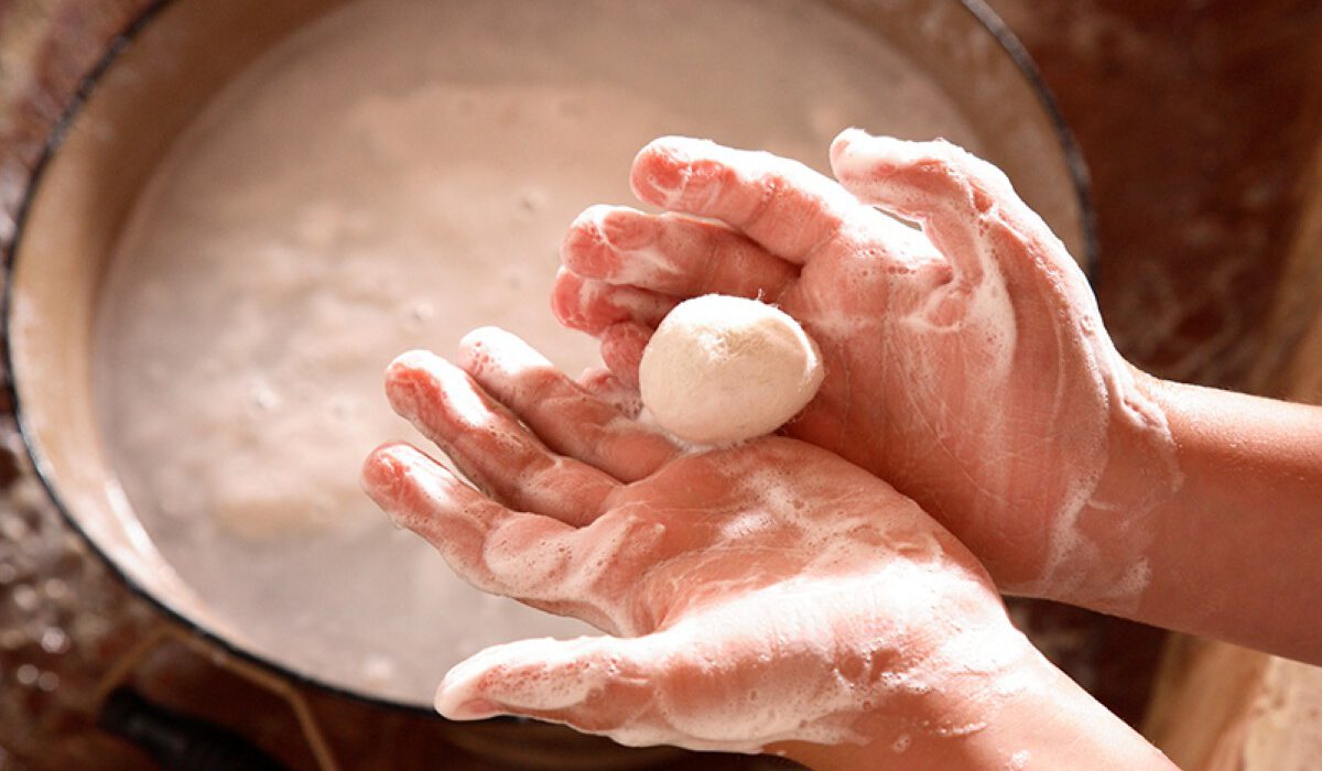 Vom Schaf zum Filzobjekt Vom Schaf zum Filzobjekt