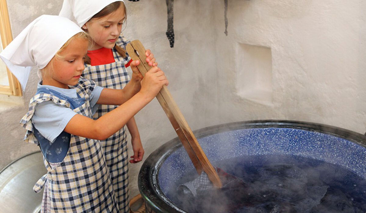 Waschtag am Bauernhof Waschtag am Bauernhof