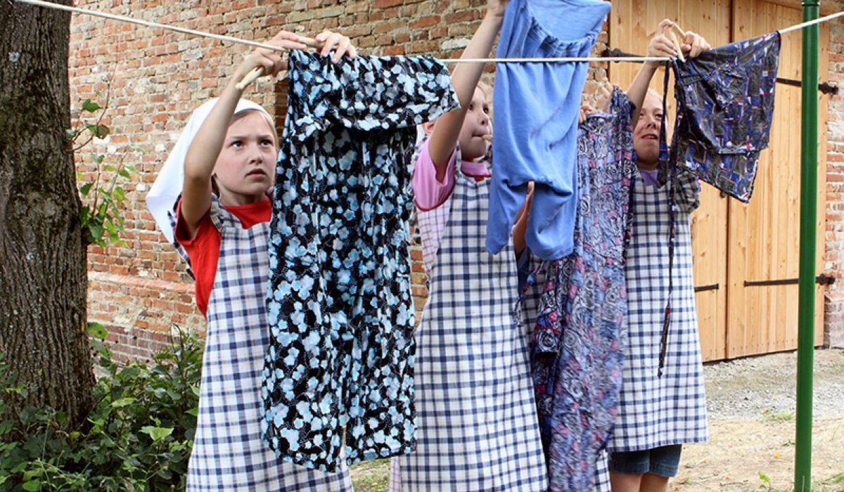 Waschtag am Bauernhof Waschtag am Bauernhof